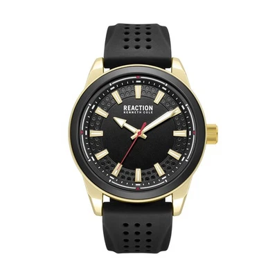 Kenneth Cole Reaction男士模拟手表带硅胶表带KRWGM7005305 — 第 1/4 张图片
