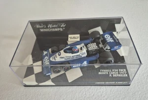 MINICHAMPS /F1 - 1977 TYRRELL P34 FNCB - PATRICK DEPAILLER- 1/43 SCALE MODEL CAR - Picture 1 of 4