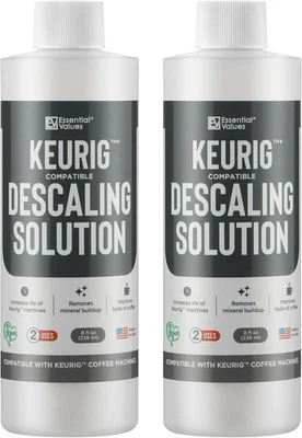 Solución de descalcificación de valores esenciales compatible con Keurig - Descalcificador de café - C Foto 1 de 4