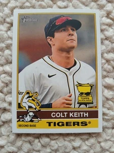 Topps Heritage 2025 #255 Colt Keith Detroit Tigers Gold Cup Card - Picture 1 of 2