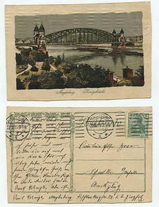 09848 - Magdeburg - Königsbrücke - gelaufen 22.10.1911 - Bild 1 von 1