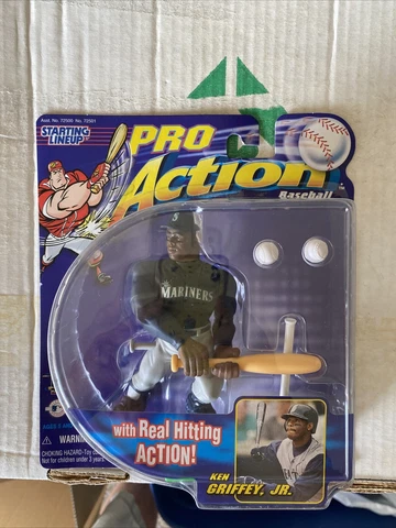1998 STARTING LINEUP PRO ACTION KEN GRIFFEY JR. HASBRO Cover