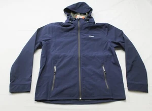 Elevate Women's Customized Hooded Langley Softshell Jacket Navy Assorted Sizes - Picture 1 of 4