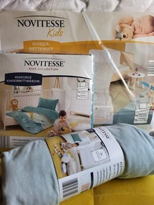 Babybett Komplett-Set (Decke, Kissen, Bettwäsche, Spannbetttuch) - Bild 1 von 4