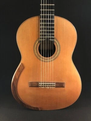 2010 David Pace "Double Top" Classical Guitar - Image 1 of 4