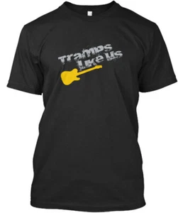 T-shirt chitarra Tramps Like Us Made in USA taglia da S a 5XL - Foto 1 di 1