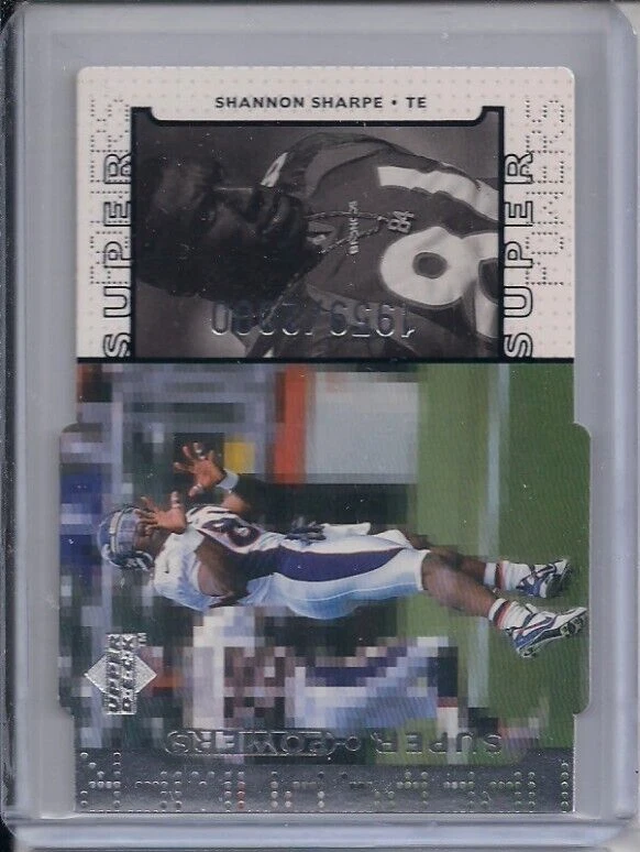 1998 Upper Deck Super Powers Shannon Sharpe 1959/2000 - Image 1 of 1