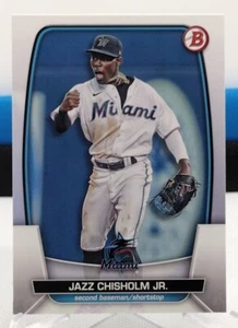 Jazz Chisholm Jr. 2023 Bowman #22 Miami Marlins  - Picture 1 of 2