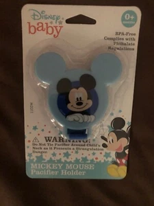 Porta chupete Disney azul Mickey Mouse - Imagen 1 de 2