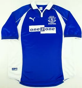 Vintage Puma 2000-20002 F.C Everton Soccer Jersey Size Mens XL - Picture 1 of 7