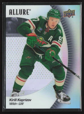 Kirill Kaprizov 2023-24 Allure Black Rainbow #25 Minnesota Wild - Image 1 of 2