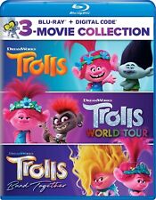 Trolls 3-movie Collection Blu-ray  NEW