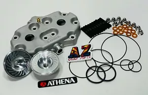 Athena Banshee Big Bore Cylinders Head 21cc TURBO Domes Studs Nuts O-rings Kit - Picture 1 of 7