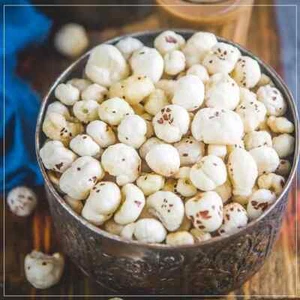 Fox Nuts Phool Makhana Big Size Makhana Bulk Export Quality - 5kg - Picture 1 of 3