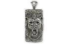 Lion Jewelry Sterling Silver Handmade Lion Pendant  LYN1-P