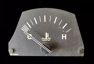 1982-1991 AUDI 5000 Dashboard Instrument Cluster Temperature Gauge - Imagen 1 de 4