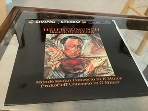 HEIFETZ/MUNCH MENDELSSOHN LSC-2314 LIVING STEREO VINYL LP Analogue Numbered Ex - Picture 1 of 5