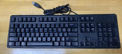 Lote de 4 teclados USB DELL KB212-B CN-0DJ458 PROBADOS LIMPIOS Foto 1 de 2