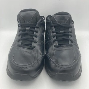 New Balance Mens MX409BK2 409 Leather Walking Shoes Black Size 10.5 4E Nice - Picture 1 of 9