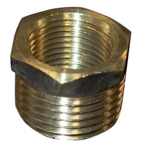 Bush Brass 3/8 inch BSP ID converts to 1/2 inch BSP OD - Picture 1 of 1