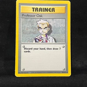Pokemon Trainer Professor Oak WOTC Base Set 88/102 Uncommon - Picture 1 of 4
