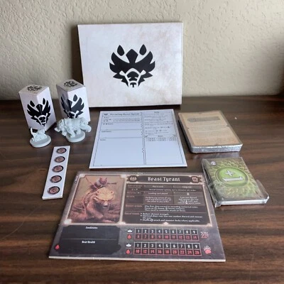 Beast Tyrant Gloomhaven Character Materials, Cards, Sheets and Miniature Unused - Image 1 of 4