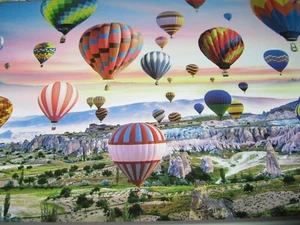 1000 pezzi puzzle palloncini aria calda inserto immagine incluso 20x28 - Foto 1 di 5