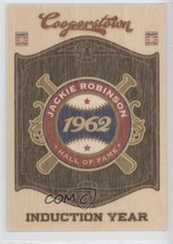2012 Panini Cooperstown Hall of Fame Classes Induction Year Jackie Robinson HOF