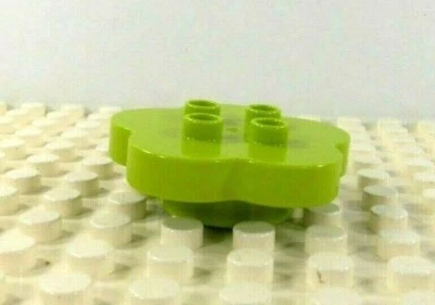 Lego Duplo Item Table Flower Shaped short round base lime - Image 1 of 2