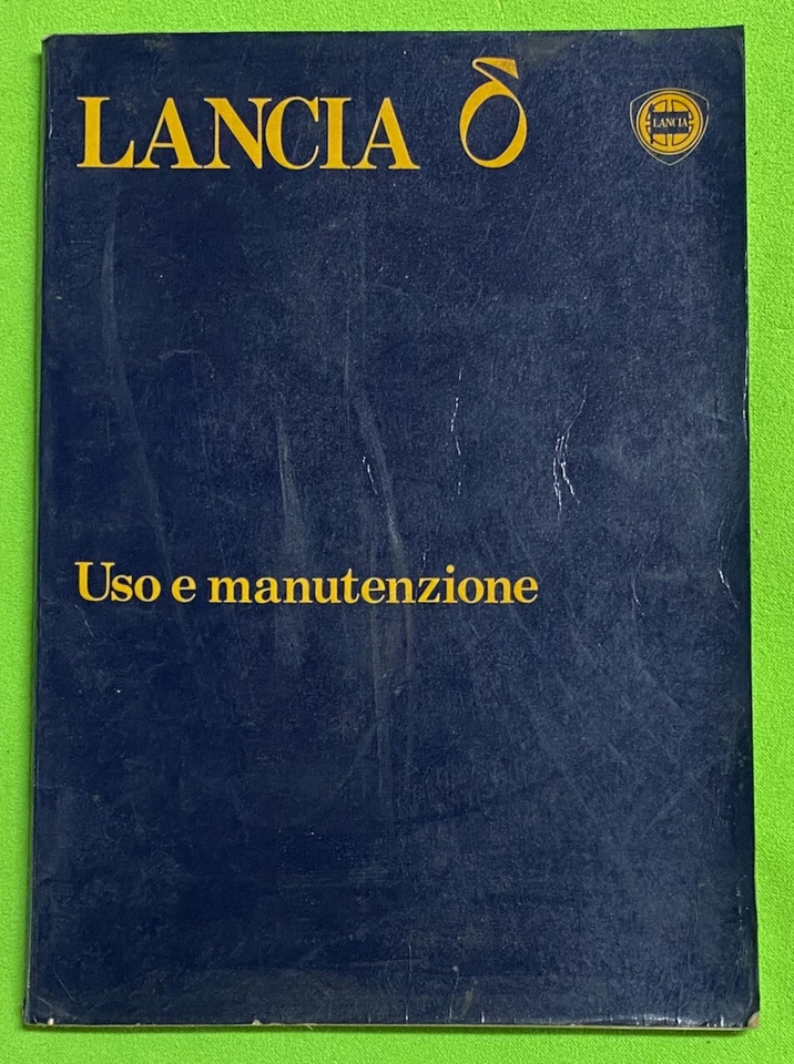 LANCIA Delta Anno 1980 Libretto Uso e Manutenzione ORIGINALE - Immagine 1 di 1