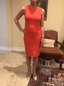 $449 Huge Sale NWOT Lanvin stretch Cocktail BODY CON Dress SMALL - Picture 1 of 11