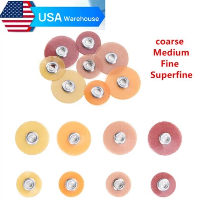 Discos dentales Soflex discos de pulido de acabado compuesto 9,5 mm/12,7 mm Foto 1 de 4