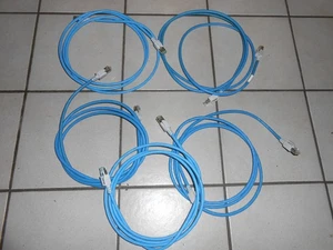 5x Cavo Patch RJ45, CAT6A 500Mhz, 2m, Blu - Foto 1 di 3