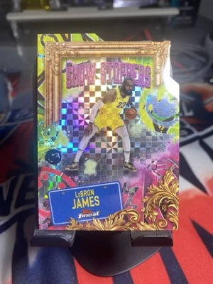 2024-25 Topps Finest LeBron James Show Stoppers X-Fractor LA Lakers 🔥🔥🔥 - Image 1 of 2