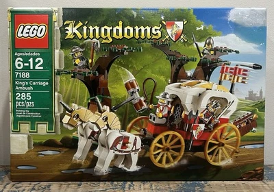 LEGO 7188 Kingdoms King's Carriage Ambush Building Kit NEW IN SEALED BOX Retired - Image 1 of 4