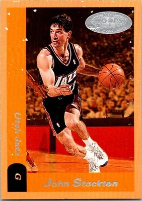 2000-01 Hoops Hot Prospects #96 John Stockton basketball card 11C - Image 1 of 2