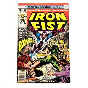 Iron Fist #13 VF- Marvel Comics 1977 1st Cameo App Sabretooth -Buy 5 Get 1 FREE - Picture 1 of 4