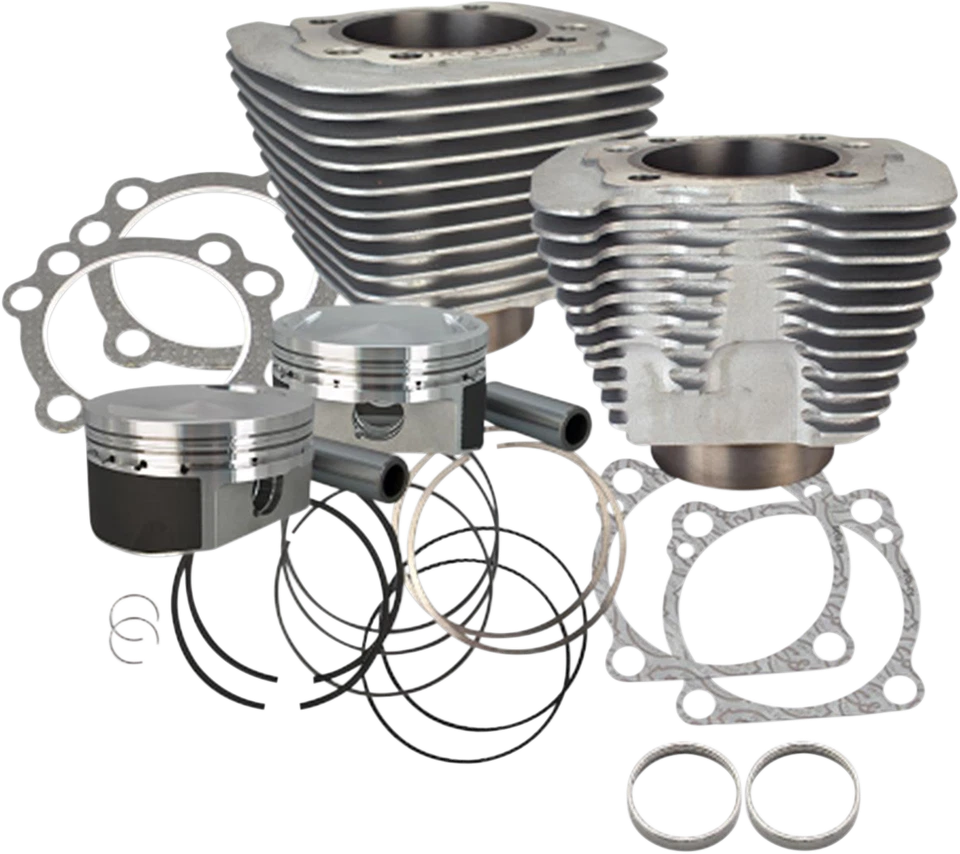 S&S CYCLE 1200cc Conversion Cylinder Kit For Harley Fits Sportster 883 To - Image 1 of 1