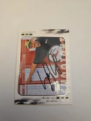 2002 Press Pass Eclipse Shootout Autographed Stacy Compton #41 Auto - Image 1 of 4