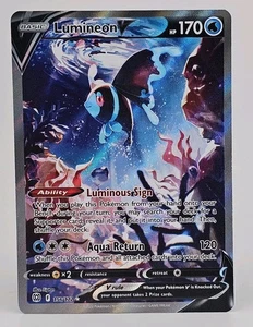 Pokemon TCG Lumineon V 156/172 Brilliant Stars Alt Art NM - Picture 1 of 2