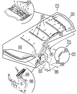 Genuine Mopar Cable 5139828AA - Picture 1 of 4