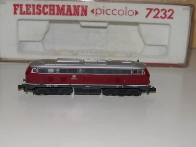 N Fleischmann 7232 Diesellok BR 210 002-2 DB  OVP 9224 - Bild 1 von 4