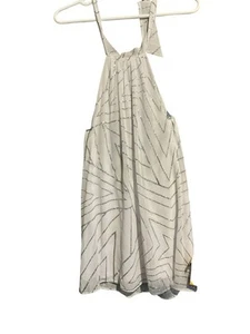 Lucy in the Sky Neckholder-Kleid weiß/glitzernd silber Medium Polyester Bin73 - Bild 1 von 7