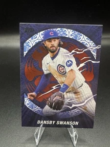 Dansby Swanson 2025 Topps Serie 1 Tokyo Series World Tour Domination #WTD-11 - Imagen 1 de 2