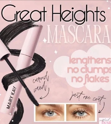 Mary Kay NEW! Great Heights Mascara Black NIB Free Shipping - Image 1 of 4