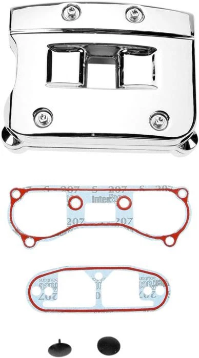 Drag Specialties Rocker Box Cover Kit Chrome #139525 Harley Davidson — 第 1/1 张图片
