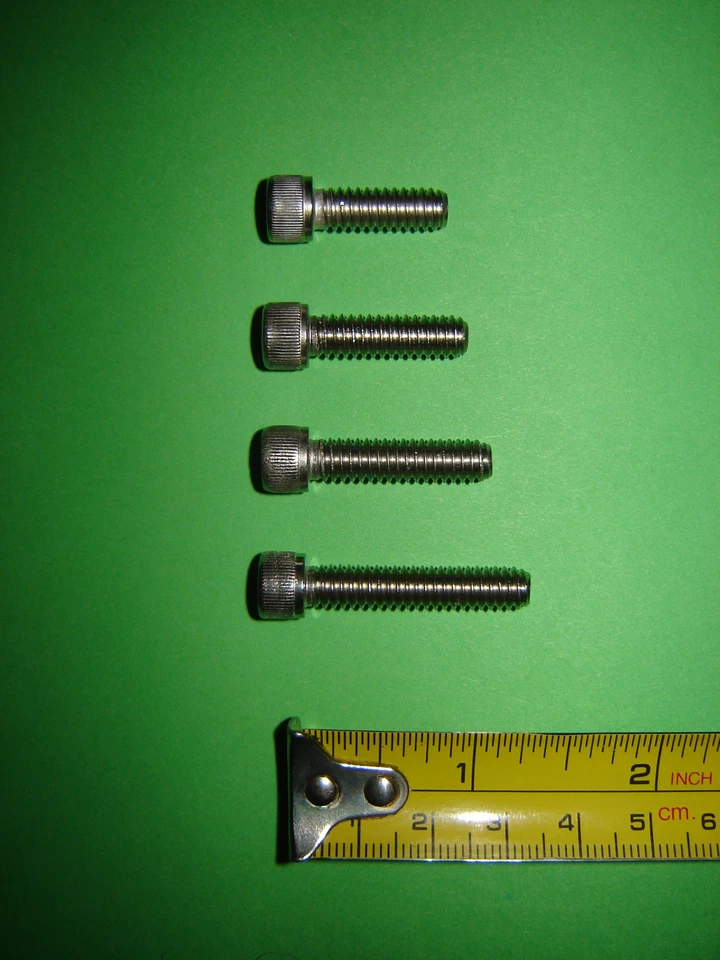 AFTERMARKET 1/4" or 5/16" UNC Stainless SS Allen Bolts Choose your length and quantity