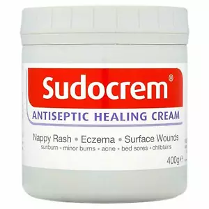 2 x SudoCrem Antiseptic Healing Cream 400g Exp.Date 2026 Nappy Rash, Eczama,Baby - Picture 1 of 2