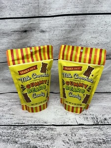 2 PACK NEW Trader Joe's Milk Chocolate Covered Gummy Bears BB: 2/26 - Picture 1 of 3