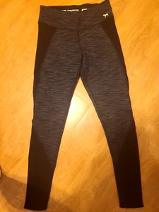 Womens Athleta gray pink leggings compression size small Pockets - Picture 1 of 4